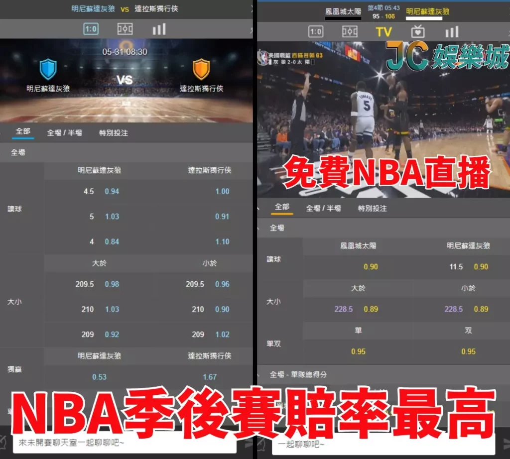 nba運彩線上投注